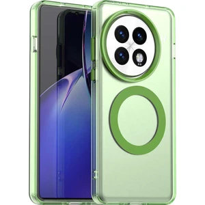 Digital Computer Home Oneplus 13 Kılıfı Magsafe Pc+Tpu+Pet Düşmeye Karşı Telefon Kılıfı-Yeşil ile Uyumlu (Yurt Dışından)