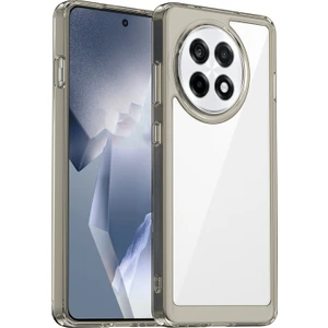 Digital Computer Home Oneplus 13R 5g/ace 5 5g/ace 5 Pro 5g Tpu+Akrilik Koruyucu Telefon Kılıfı Için Şeffaf Kılıf-Şeffaf Gri (Yurt Dışından)