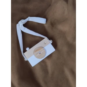 Ahşap Waldorf Fotoğraf Makinesi, Eğitici Bebek Kamera Oyuncağı 2 3 4 5 6 Yaşındaki Erkek Kız, Çocuklar Için En Iyi Doğum Günü Hediyesi