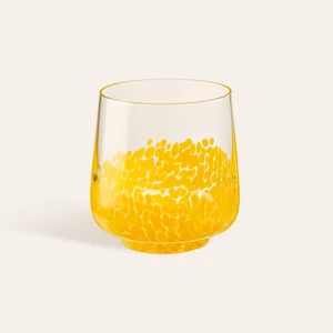 Henan Cam Su Bardağı 430 ml Sarı