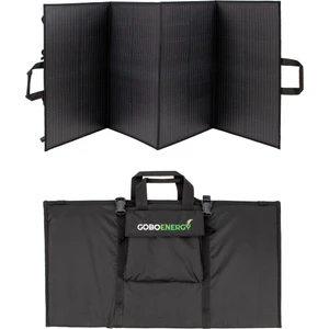 Goboenergy 240W Yüksek Watt Güneş Paneli | Katlanabilir Taşınabilir Solar Çanta Panel