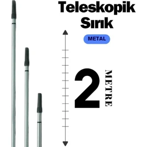 Teleskopik Uzatmalı 2 M Fırça Sa