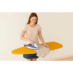 Ütü Masası Kılıfı 45X135 cm Keçe Lamineli Ip Ayarlı Bal Sarısı