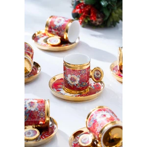 Oskar 6 Kişilik Kahve Fincanı Takımı - 90 ml