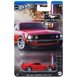 Hot Wheels Siver Series Ford Mustang 60 Years Anniversary '69 Ford Mustang Boss 302 JBY51