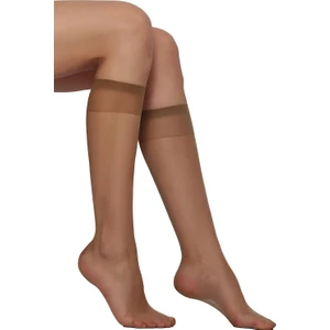 Lady Fity 15 Burun Izsiz Dizaltı Çorap