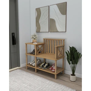 Cmd Wood -Ayakkabılık -Benc- Vestiyer -Daire Kapı Önü - Apartman - Hol - Koridor - Ofis- Gövde MDF - Ahşap Ayaklı Demonte kurulum minimalist
