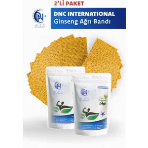 Dnc International Hızlı Etkili Doğal Ginseng Bandı Uzun Süreli Etki 50 Bant