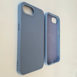Pirok Store iPhone 16E İle Uyumlu LOGOSUZ  Lansman Içi Süet Esnek Silikon Kılıf