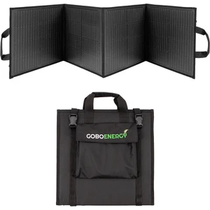 120W Katlanabilir Güneş Paneli Siyah | Taşınabilir Solar Çanta Panel