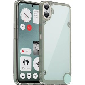 Digital Computer Home For Nothing Cmf Telefon 1 Darbeye Dayanıklı Kılıf Tpu+Akrilik Koruyucu Şeffaf Telefon Kılıfı-Şeffaf Gri (Yurt Dışından)