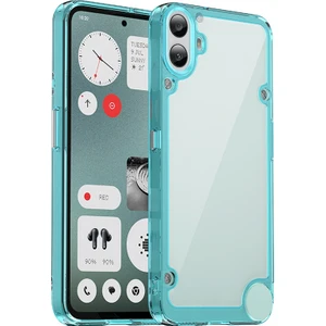 Digital Computer Home For Nothing Cmf Telefon 1 Darbeye Dayanıklı Kılıf Tpu+Akrilik Koruyucu Şeffaf Telefon Kılıfı-Şeffaf Mavi (Yurt Dışından)