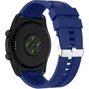 Honor Choice Band ile Uyumlu Tokalı Çizgi Desen Silikon Kordon Kayış - FC1069