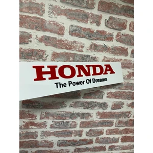 3ADİJİTAL Honda Dekor Plaka