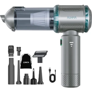 Auhma AHV-10 Kablosuz Taşınabilir Araç İçi El Süpürgesi | 15000PA Güçlü Vakum
