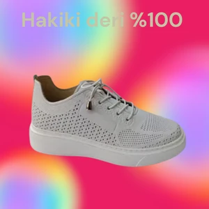 Deri Kadın Spo Ayakkabı