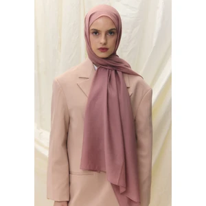 Fenza Scarf Paris Ipeği Şal - Gül Kurusu