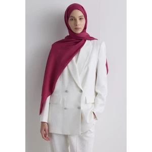 Fenza Scarf Paris Ipeği Şal - Kiraz