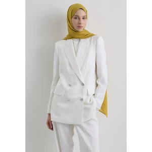 Fenza Scarf Paris Ipeği Şal - Yağ Yeşili