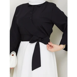 Asimetrik Fiyonk Detay Gömlek