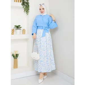 Asimetrik Fiyonk Detay Gömlek