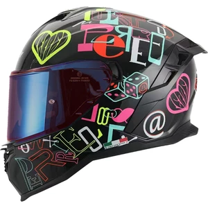 Sw 867 Peri Colorful Güneş Vizörlü Full Face Kask