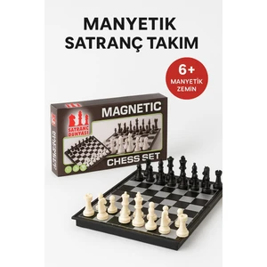 Manyetik Zeminli Satranç Takımı – Sarsılmadan Oynayın