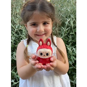 Dlc 3d Design Labubu Figür, Labubu Figürü, Sevimli Hayelet Labubu 10 cm 1 Adet