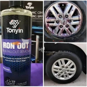 TONYİN Iron Out – Güçlü Demir Tozu Çözücü ve Jant Temizleyici Formül