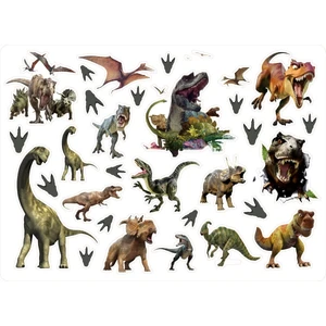 Dinozor Sticker Etiket 2 Sayfa