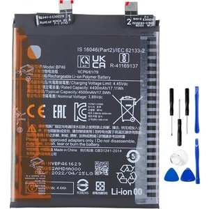 Xioami Mi 12X Pil Batarya BP46 +Tamir Set
