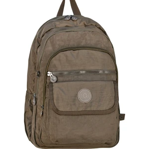 Krinkıl Suya Dayanıklı Büyük Boy Siyah Klinkır Sırt Çantası Seyahat Okul Çanta 15,6 Lise