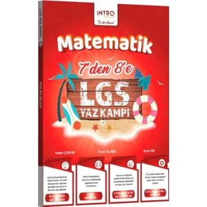 7 Den 8 E Lgs Matematik Yaz Kampı Intro Yayınları