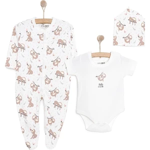 Hellobaby Yenidoğan Tulum-Body-Şapka