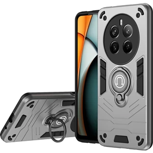 Digital Computer Home Realme 12 Pro 5g/12 Pro+5g Kılıf Pc+Tpu Telefon Kılıfı Halka Destekli-Gri (Yurt Dışından)