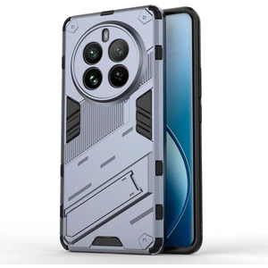 Digital Computer Home Realme 12 Pro 5g/12 Pro+5g Kılıf Pc+Tpu Darbeye Dayanıklı Zırhlı Telefon Kılıfı Kickstand Ile-Gri (Yurt Dışından)