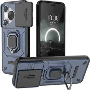 Digital Computer Home Huawei Pura 70 Kılıf Pc+Tpu Koruyucu Telefon Kabuğu Kayar Lens Kapağı-Mavi (Yurt Dışından)