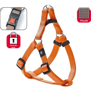 Kilitli Göğüs Tasma S/M 35-60Cm Turuncu