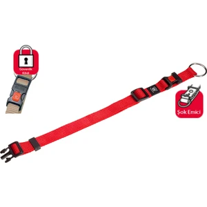 Karlıe Kilitli Boyun Tasma S 30-45CM Kırmızı