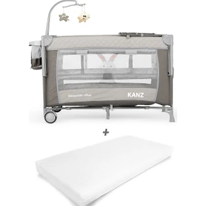Sleepside +Plus Anne Yanı Park Yatak Gri - Yatak