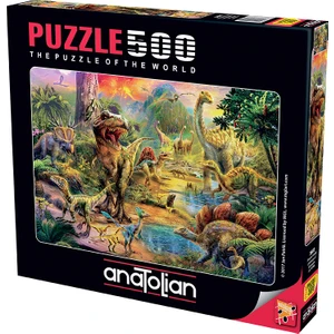 500 Parçalık Puzzle - Dinozor Krallığı 3603