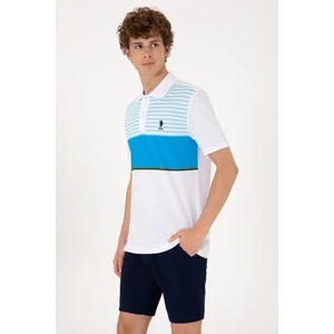 U.s. Polo Assn. Erkek Turkuaz Tişört 50306861-VR093