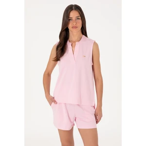 U.s. Polo Assn. Kadın Açık Pembe Tişört 50306736-VR078