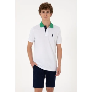 U.s. Polo Assn. Erkek Beyaz Tişört 50306809-VR013