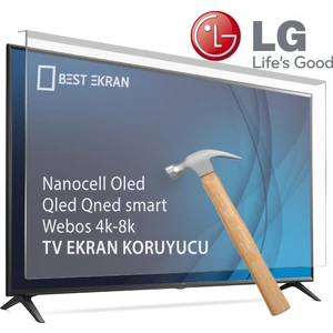 Best Ekran Lg 50" Inç 126 cm LED Nanocell Oled Qled Qned smart Webos 4k-8k Televizyon Tv Ekran Koruyucu