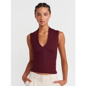 31925 Kolsuz Top-Bordo