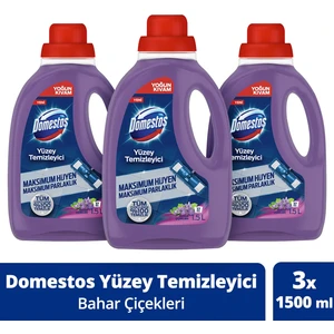 Yüzey Temizleyici Bahar Çiçekleri 1500 ml X3