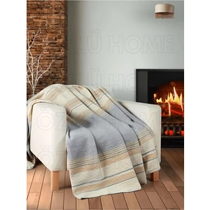 Özlü Home Dört Mevsim Pamuklu Battaniye Pike Çift Kişilik Yatak Örtüsü