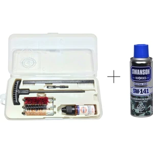 Tabanca Temizlik Seti Harbi Takımı 9mm. + Bakım Spreyi