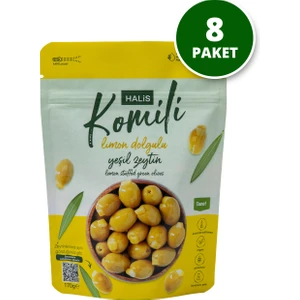 Limon Dolgulu Yeşil Zeytin 8X170G